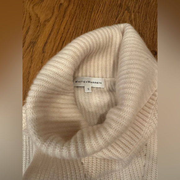 White + Warren cashmere sleeveless sweater size small, NWOT - Picture 4 of 4